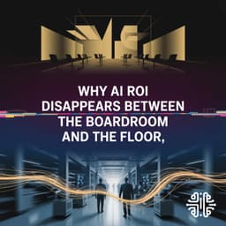 Cover art for AI ROI Fails When Management and Leadership Misalign